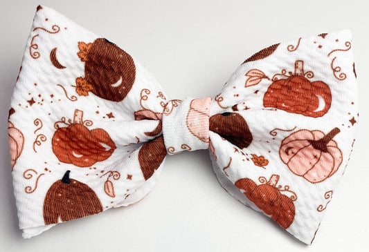 Boho Pumpkins Bow