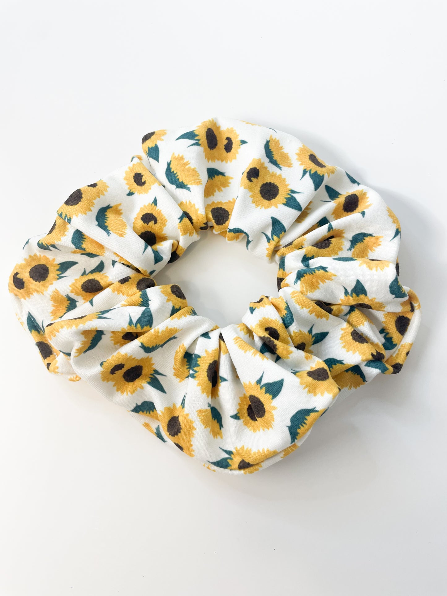 XL Sunflower Scrunchie