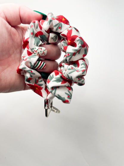 Poinsettias Wristlet