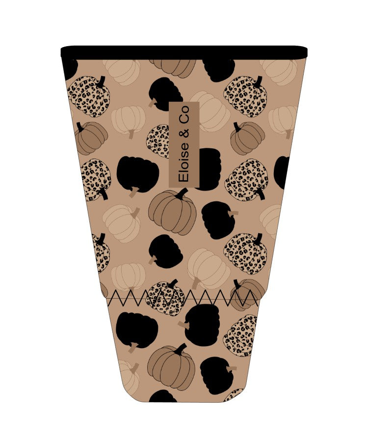 Leopard Pumpkins Cold Cup Sleeve