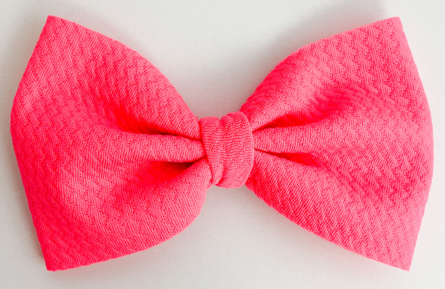 Neon Pink Bow
