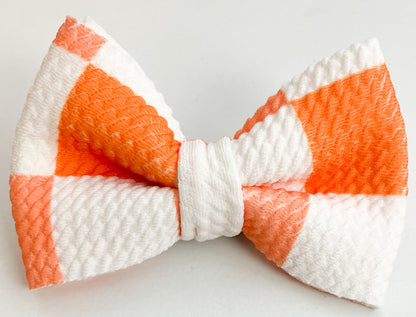 Peachy Picnic Bow