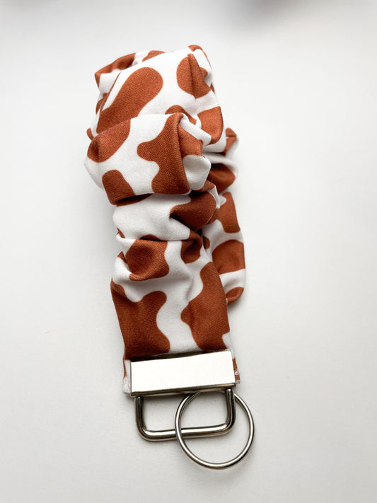 Brown Cow Wristlet