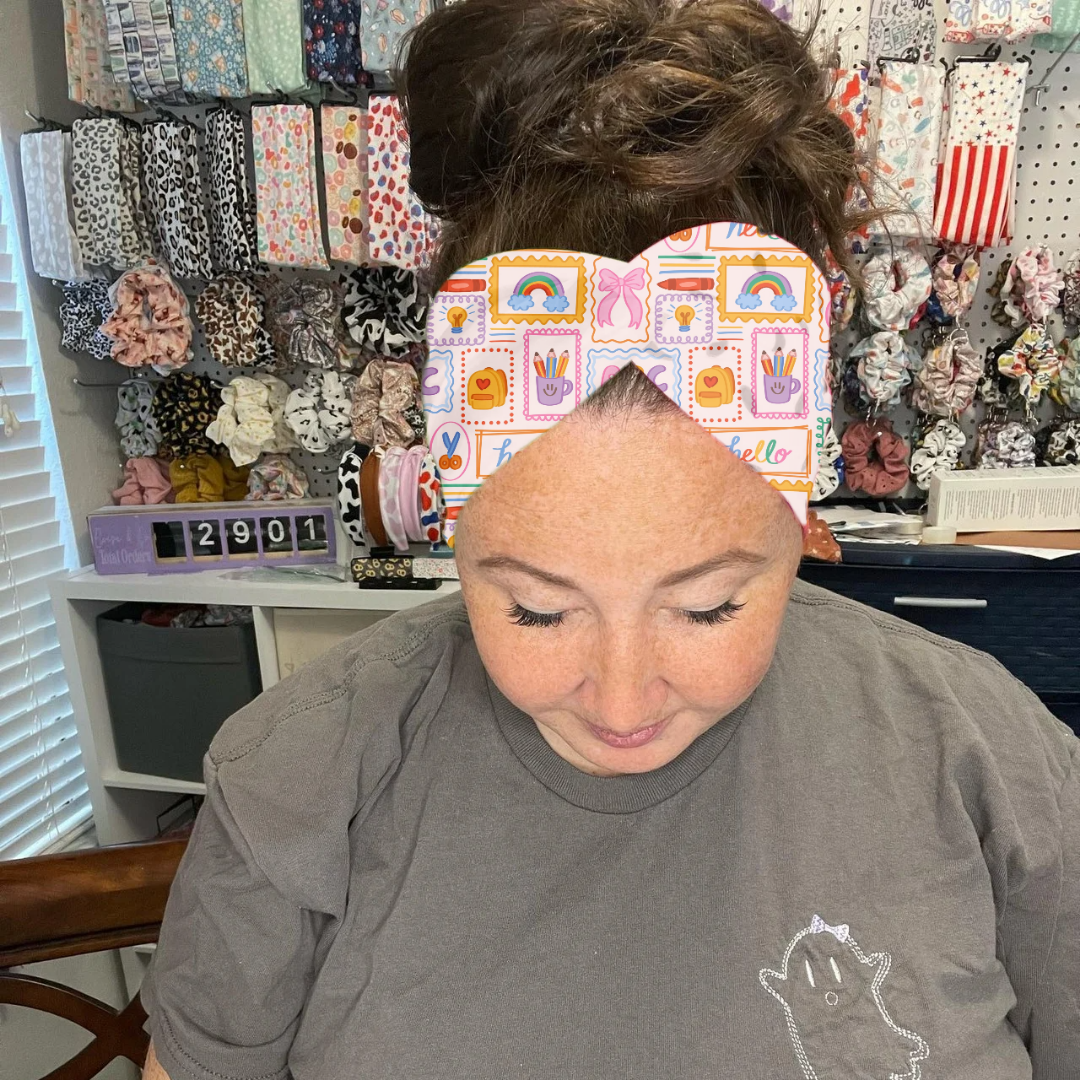 Back to School Twist Headband