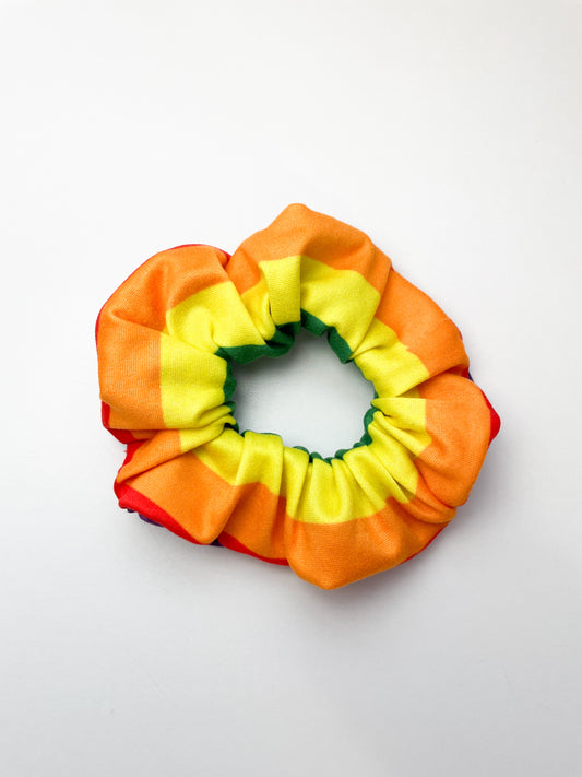 Rainbow Scrunchie