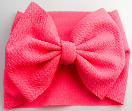 Neon Pink Headwrap