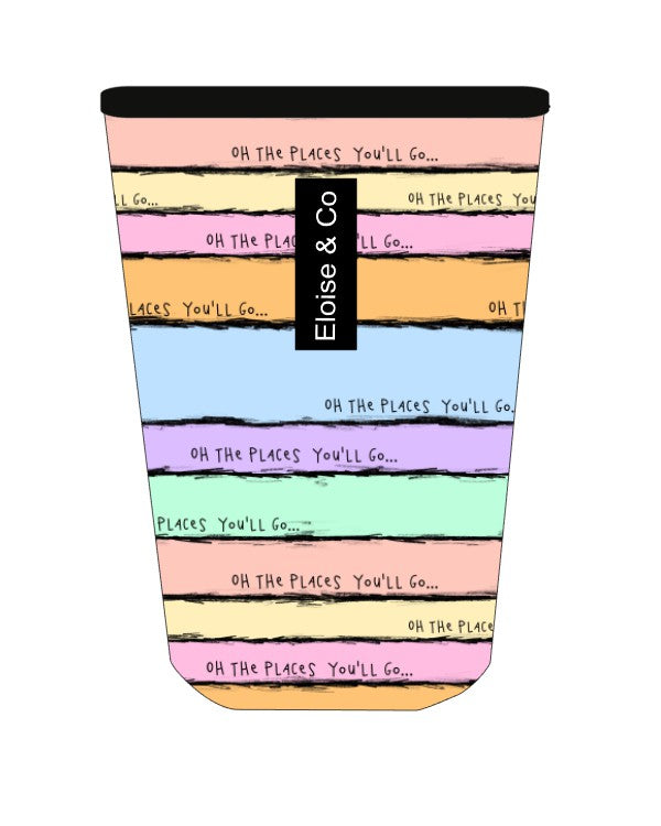 Oh The Places Cold Cup Sleeve