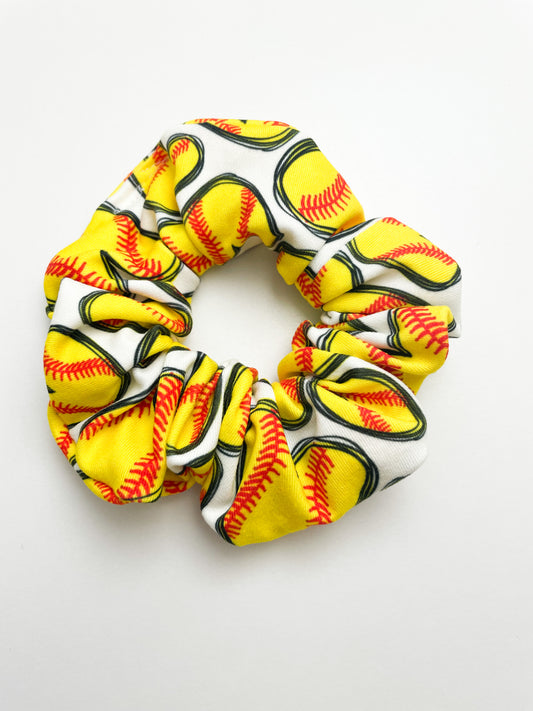 Softball Scrunchie