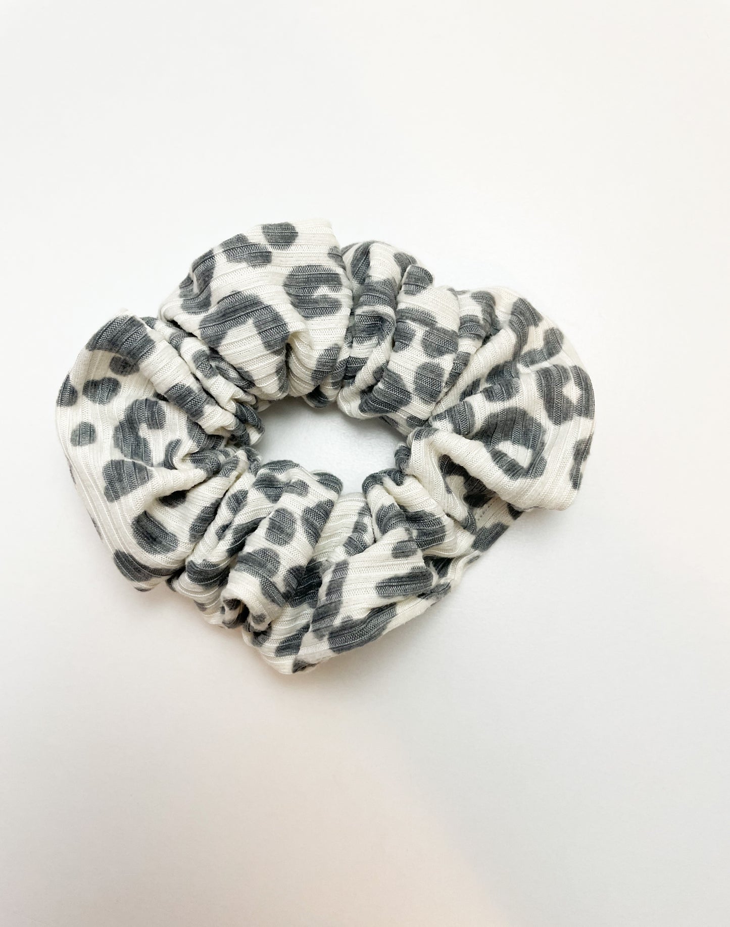 Snow Leopard Scrunchie