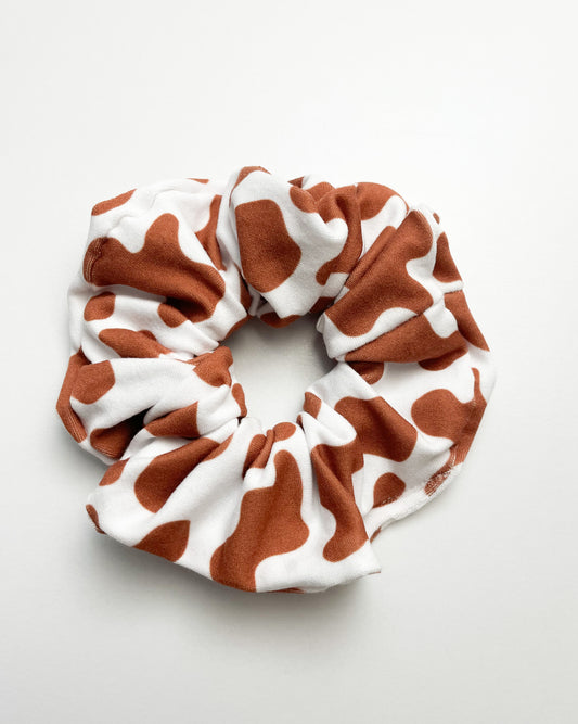 Brown Cow Scrunchie