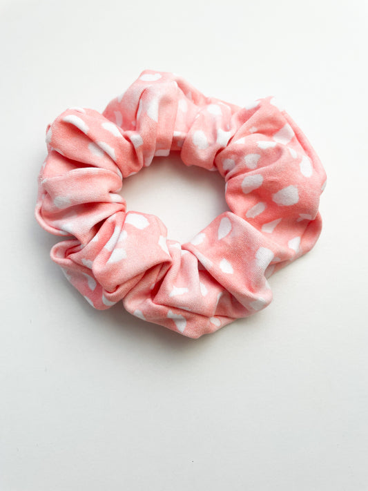 Pink Fawn Scrunchie